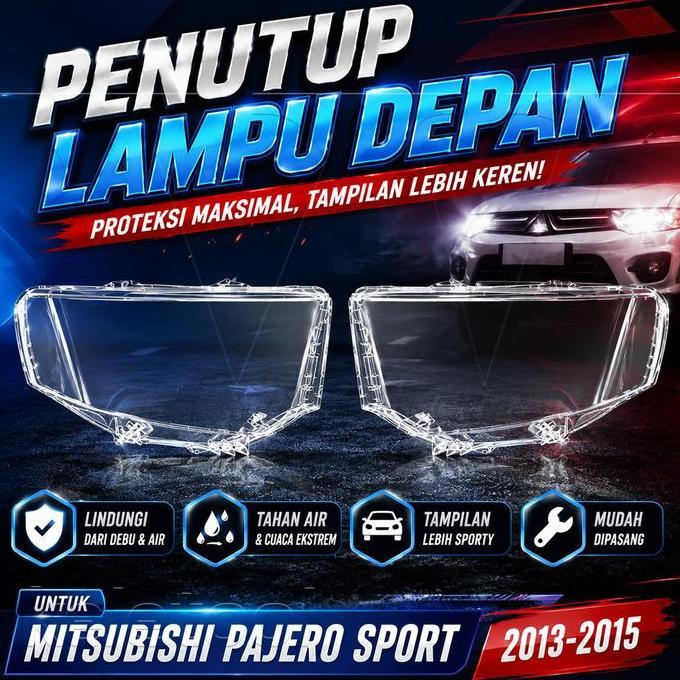 NEW Mika Head Lamp For Mitsubishi Pajero Sport Barang Baru Kualitas Mika Mika Lampu Pajero Sport 200