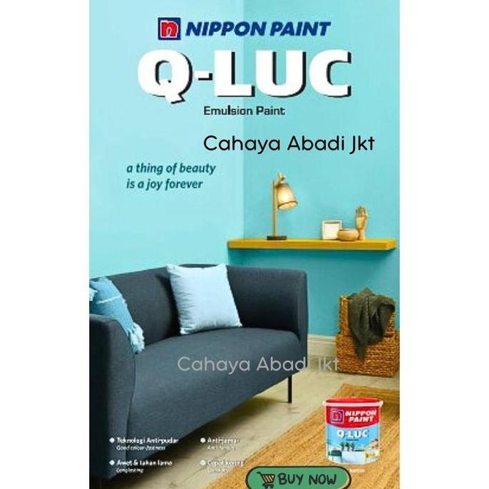 TERANGBULANSHOP_ - QLUC NIPPON PAINT 5KG / QLUC NIPPON PAINT GALON 5KG