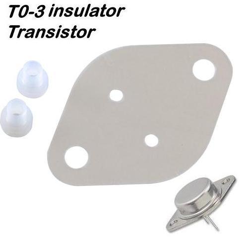 SC ISOLATOR MIKA TRANSISTOR TR JENGKOL TO-3 ( MICA JENGKOL ) + PENTIL 2955 3055 ISOLATOR TRANSISTOR 