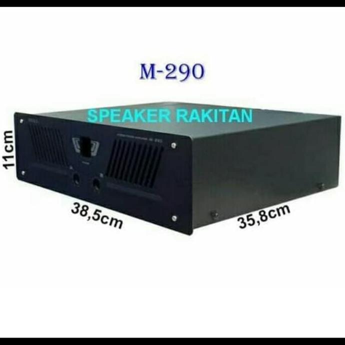 Promo Box power Bell M290 / box bell M 290 / box amplifier bell m 290 Diskon
