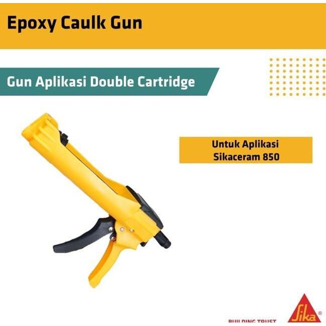 Gun Epoxy Alat Aplikasi Sikaceram 850 Design Luxury Tile Grout Keramik Resin