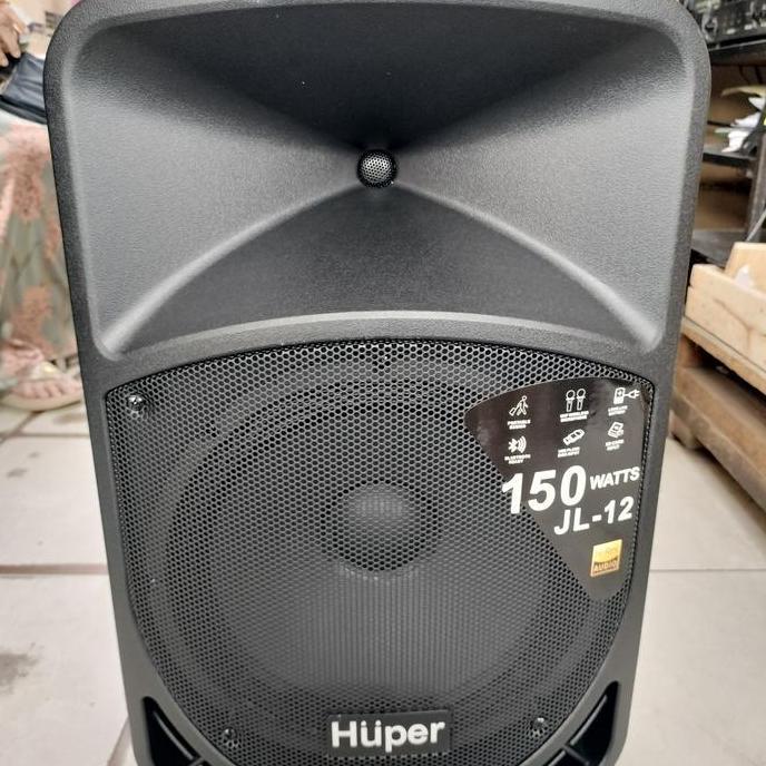 Promo Speaker Portable HUPER JL-12 ORIGINAL 12 inch Bluetooth USB Diskon