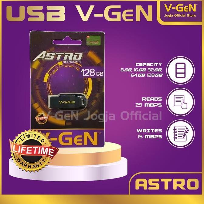 HARI.SUCIPERTIWI - FLASHDISK V-GEN ASTRO 8GB - 128GB ORIGINAL