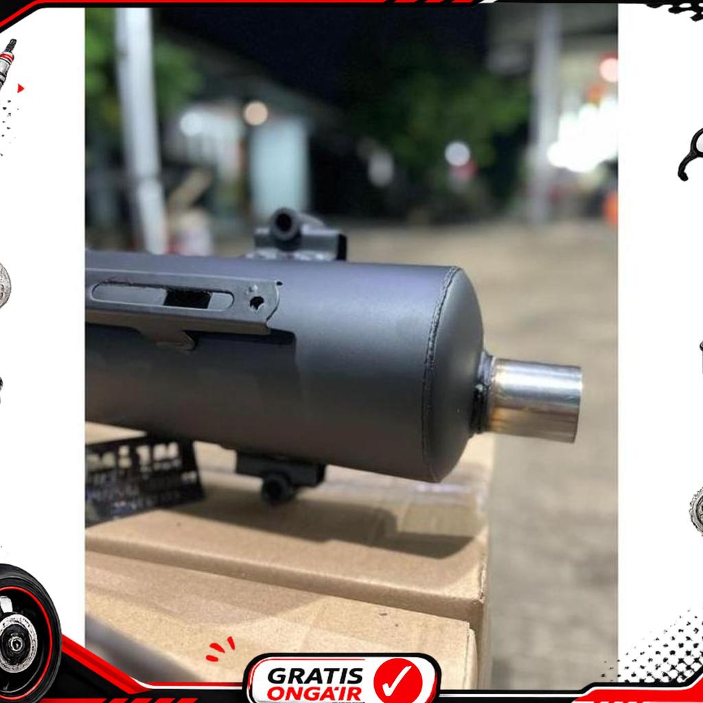 Mdm Racing Muffler Ready Kenalpot Mdm Std Racing Vario New, Vario Old, Vario 160, Beat Tabung Vario,