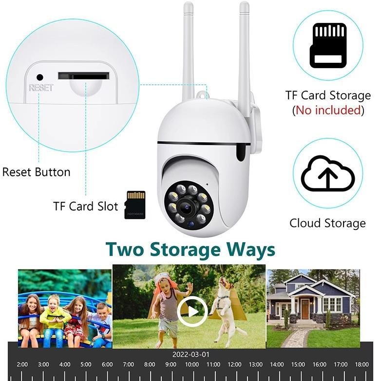 CCTV IP Camera WIFI cctv V380 Pro 1080P IP Camera CCTV HD 5MP Tanpa Kabel Jarak Jauh Pantau Hp Dalam
