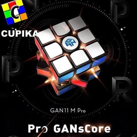[vy] Cube Magic Puzzle 3x3 Gan 11 M Pro Magnetic UV Stickerless 3x3x3 Cube