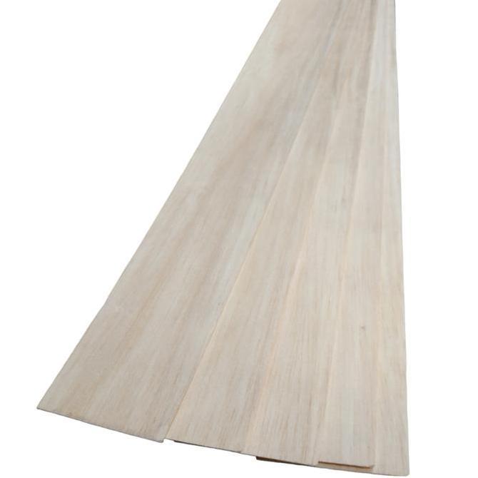 5PCS BALSA SHEET 1MM X 8CM X 100CM BALSA 1MM X 8CM KAYU BALSA SHEET KAYU MAKET XX27