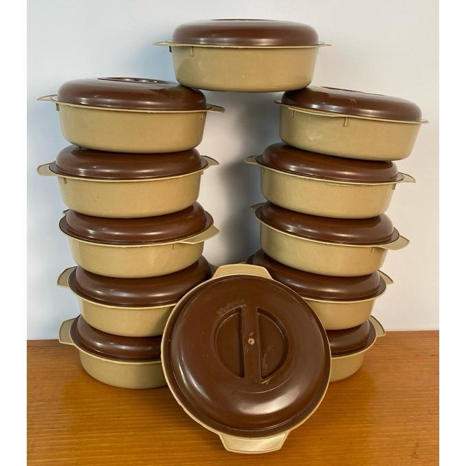 (12 Pcs ) Basi Tutup Sayur Titanium 900 Ml