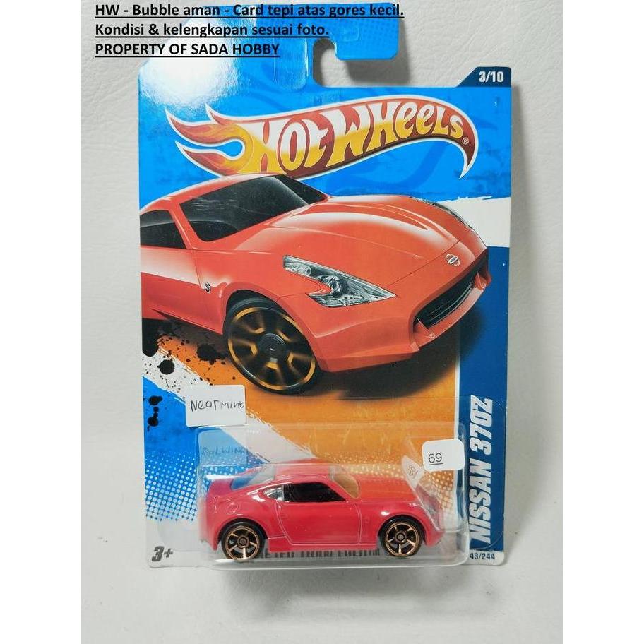 HOT WHEELS HOTWHEELS NISSAN 370Z MERAH S2025