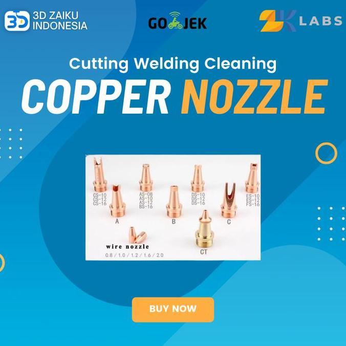 Zaiku Mesin Laser Fiber Copper Nozzle Cutting Welding Cleaning