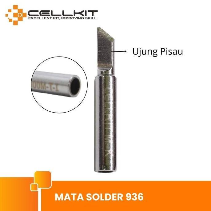 CELLKIT Mata Solder CELLKIT 936 Model Pisau Miring ROHS