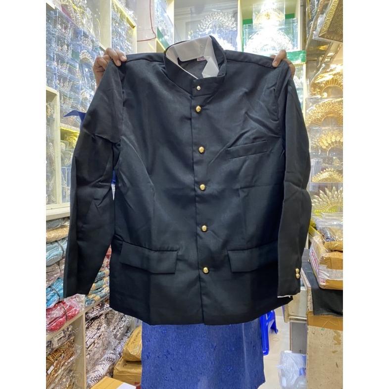 New Beskap Sunda Polos Hitam Biasa