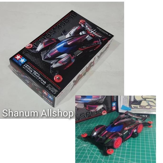 TAMIYA 95413 MINI 4WD TRIGALE BLACK SPECIAL [ MA CHASIS ]