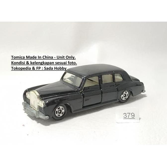 TOMICA NO 86 ROLLS ROYCE PHANTOM VI HITAM UNIT ONLY S2025