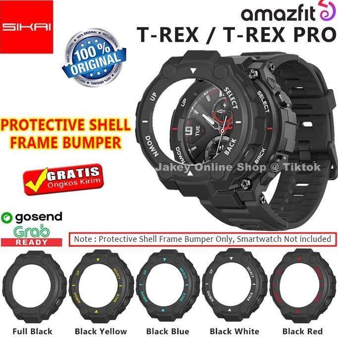STRAP AMAZFIT SIKAI PROTECTIVE FRAME SOFT BUMPER FOR AMAZFIT T-REX / AMAZFIT T-TREX PRO TREX READY