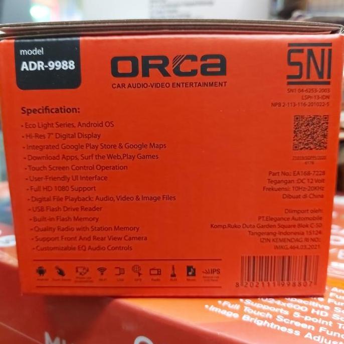 Promo head unit orca android 7 inch Diskon