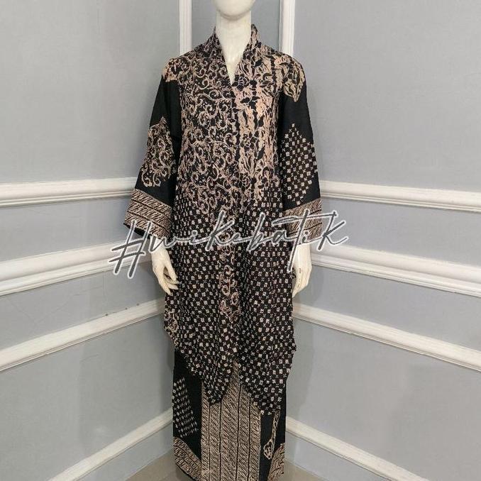 Definies - Wike Batik | Set Rok Span Viscose Kartini | Batik Trusmi