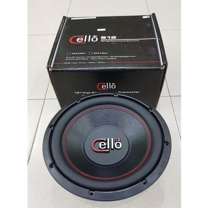 Promo SUBWOOFER CELLO S-12 SPECIAL PROMO SUPER QUALITY Diskon