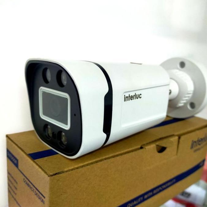 Lens- Ipcam Outdoor Colorvu 5Mp Interluc - Cctv Ipcam Interluc 5 Mp Colorvu Plus Mic