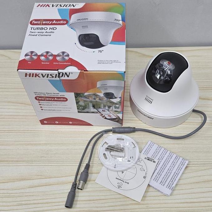 Lens- Ds-2Ce70D0T-Ptlts Hikvision 2Mp Two Y Audio Pan Tilt Camera Hybrid Lht Cctv Kamera Analog Indo