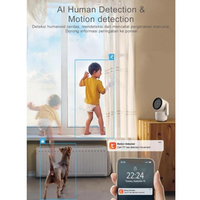 Lens- Eyesec Cctv Indoor Es08 Ultra Hd Wifi 3Mp