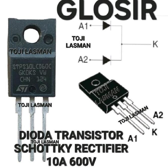 HIMAX STPS10LCD60C   ULTRAFAST SOFT RECOVERY DIODE DIODA  DIODA PEMULIHAN LUNAK ULTRA CEPAT,DIODA TR