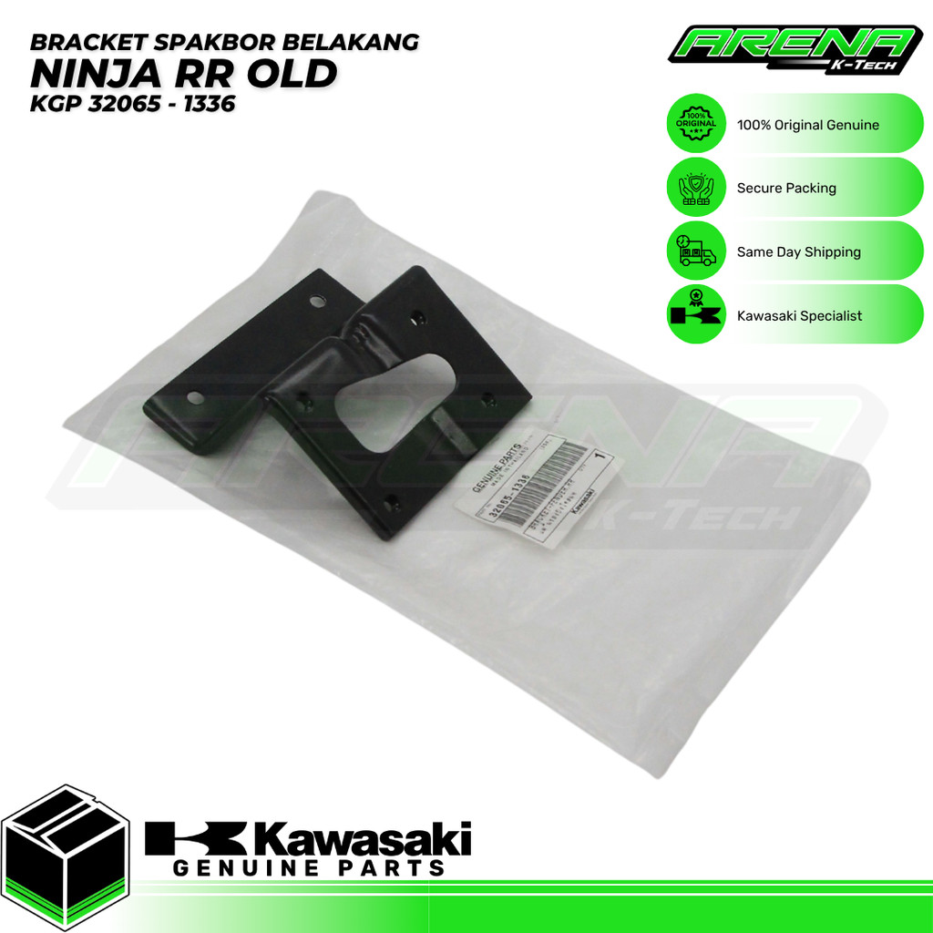 KGP 32065 -1336 Bracket Fender Ninja RR Old Bracket Spakbor Belakang Ninja 150 Original Kawasaki