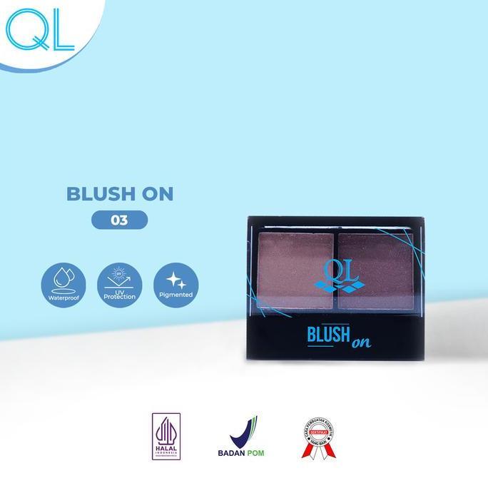 QL Cosmetic Blush On 05 - 10 gr