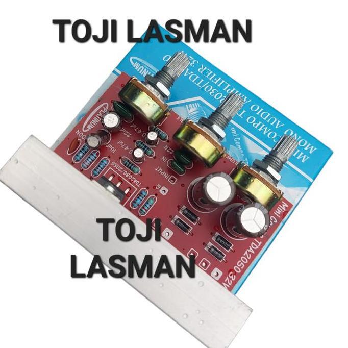 HIMAX KIT PCB SPEAKER AKTIF TDA 2030 TDA2030 MONO PLATINUM
