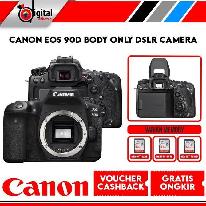Canon Eos 90D Body Only Dslr Camera - Canon 90D Bo