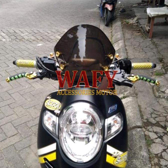 Promo Windshield Scoopy Visor Scopy Fi Tgp Bening , Fino Visor Scoopy Diskon
