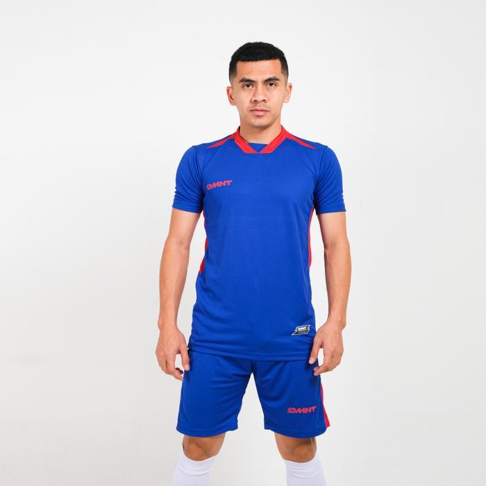 CUCI GUDANG - DMNT Jersey Setelan Teamwear Futsal Sepakbola Montana Blue