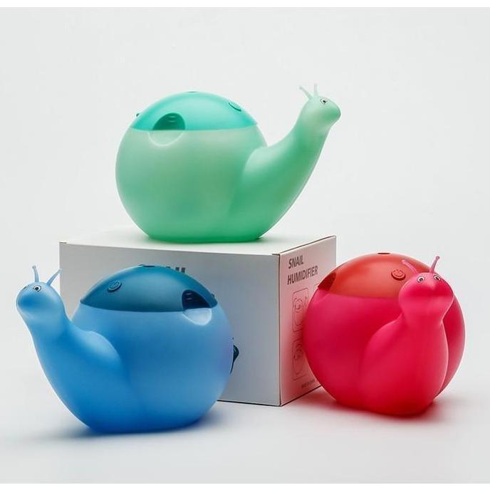 Lovely Snail Shape Ultrasonic Humidifier Aromatherapy Essential Oil Di