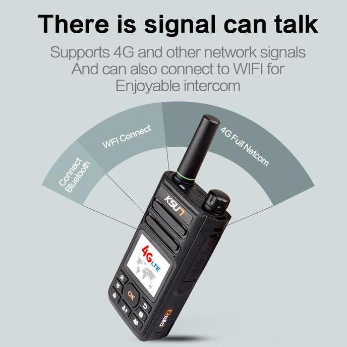 KSUNTFSI WALKIE TALKIE KSW ZELLO HT JARAK JAUH 1000KM HANDY TALKY