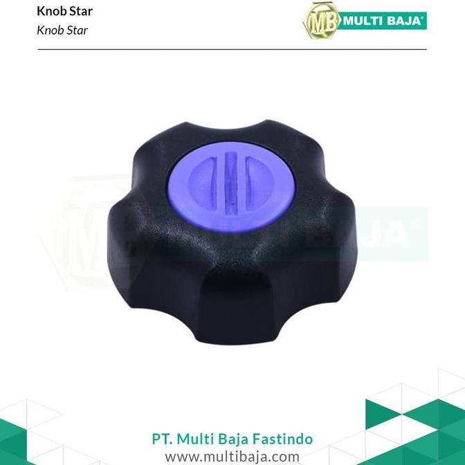 KNOB STAR PLASTIK M8 TERBARU