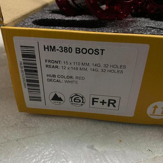 Strummer Hm-380 Boost Hub For Mtb Ta Front 15 X 110 Rear 12 X 148 - Hub Free Hub Strummer Boost 11 S