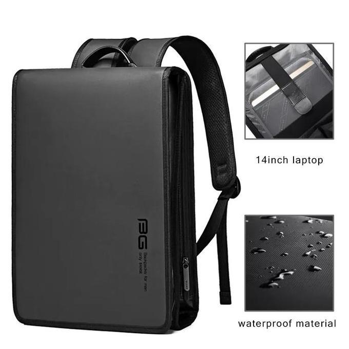 abelhandi711 - bg7252 bange tas ransel kantor slim kerja backpack laptop 14 inch
