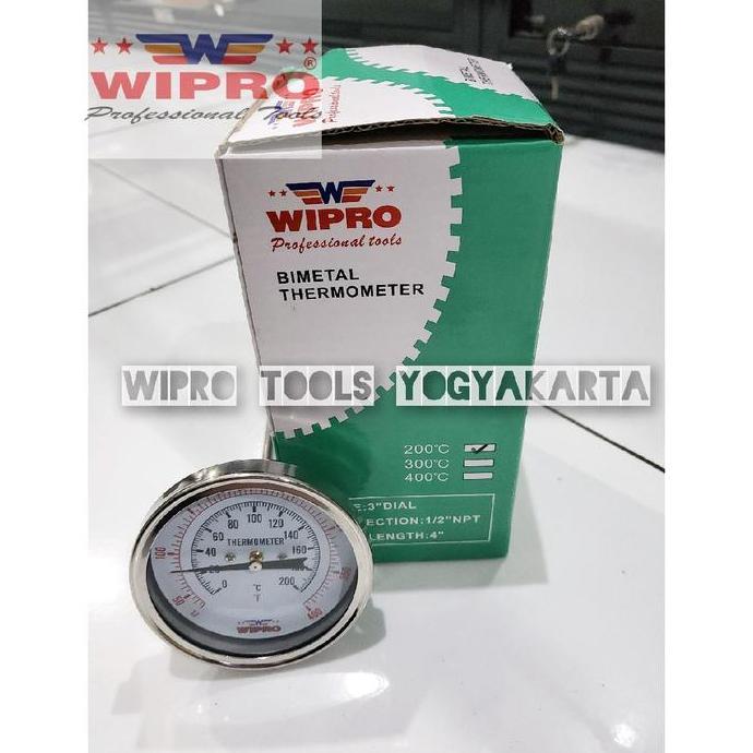 WIPRO Thermometer Payung 3 Inch - Bimetal Thermometer