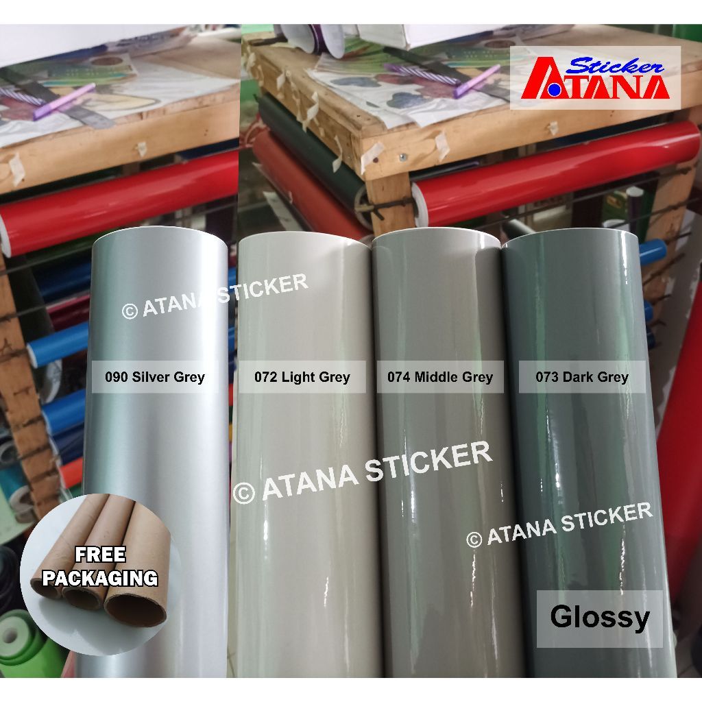 Skotlet Silver Abu Abu Glossy Muda Tua Polisi Light Dark Nardo Grey Perak Gloss Kilap Metalik Candy 