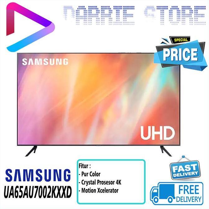 Goodseller- SAMSUNG 65 INCH UA65AU7002KXXD CRYSTAL UHD SMART 65AU7002 UA65AU7002