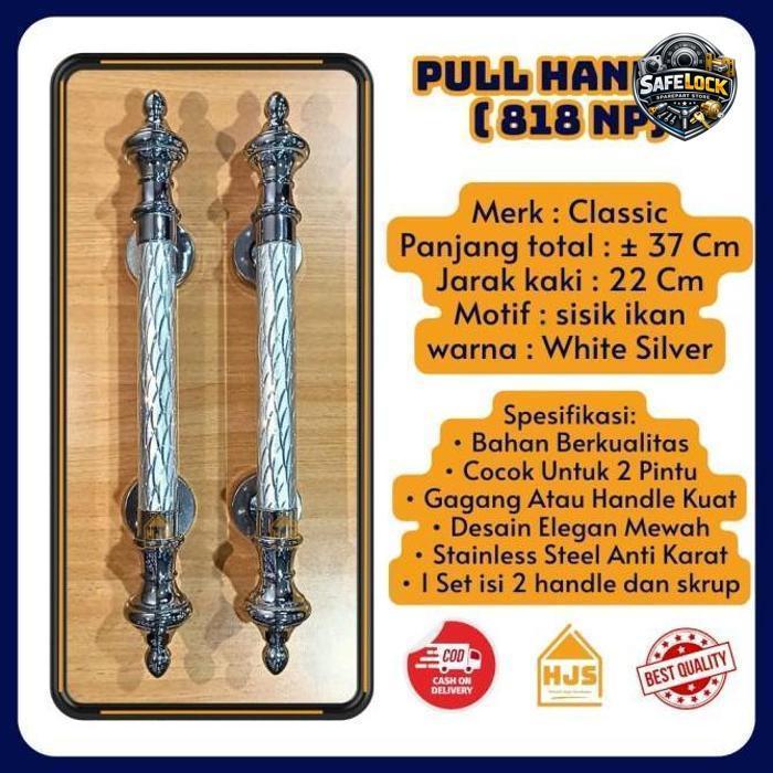 Tarikan Pintu Rumah Classic /Handle Pintu Rumah minimalis 818 NB/NP