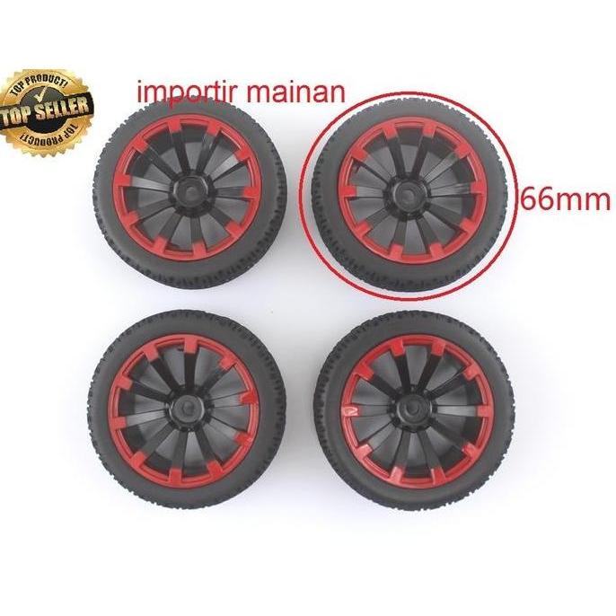 Play- Ban Rally 1.9 Inchi 4Pcs Untuk Rc Car Hsp 94123 Skala 1/10 Part 30712