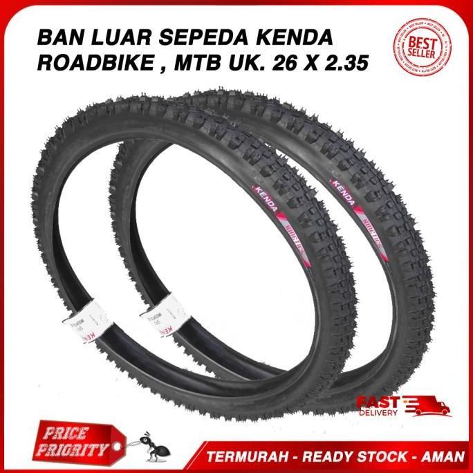 CAOROKY Ban Luar sepeda Kenda Roadbike MTB uk 26 x 235 26 x 2.35 26x2.35