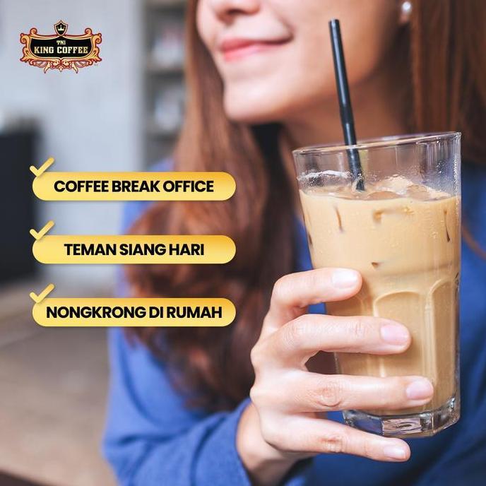 Drio- Kopi Instan Import Vietnam Tanpa Ampas Iced Milk Trung Nguyen King Coffee Isi 20 Stik - Robust