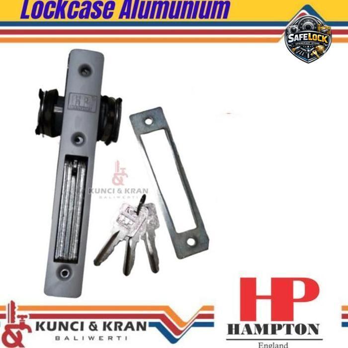 Bodi kunci alumunium set silinder kunci pintu alumunium