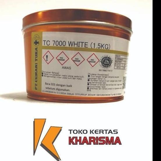 Tinta Cetak , Cemani Toka , TC 7000 white