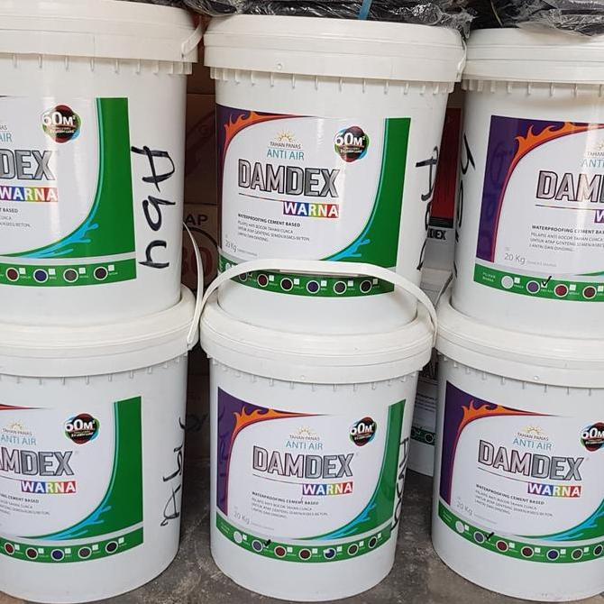 TERBARU - waterproofing cement damdex warna 20kg