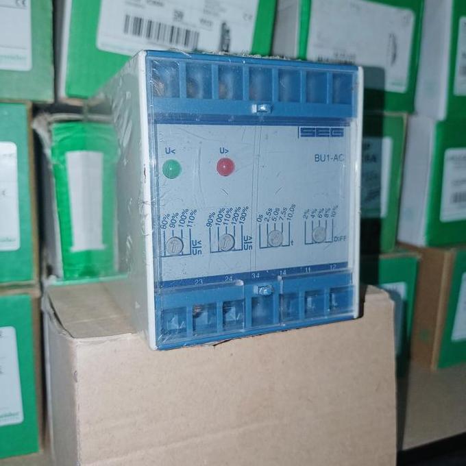 NEW SEG BU1-AC-230V PROTECTION RELAY ORIGINAL