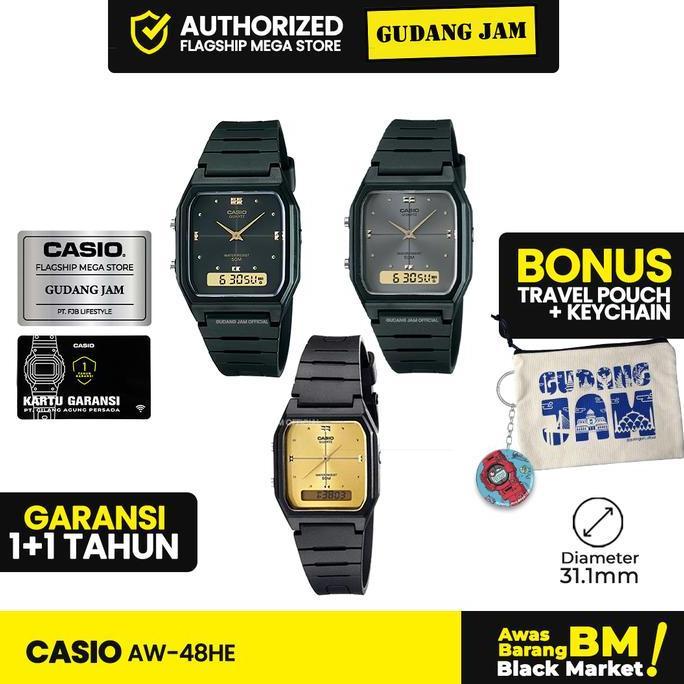 Jam Tangan Wanita Casio AW-48HE AW48HE AW-48 AW48 Watches