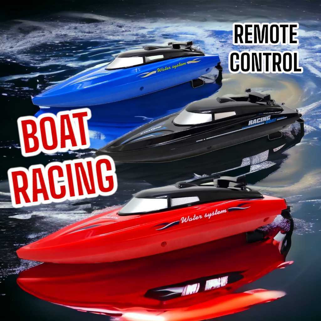 RC Boat Mainan Remote Control Kapal RC Speedboat Kapal Remot Kontrol